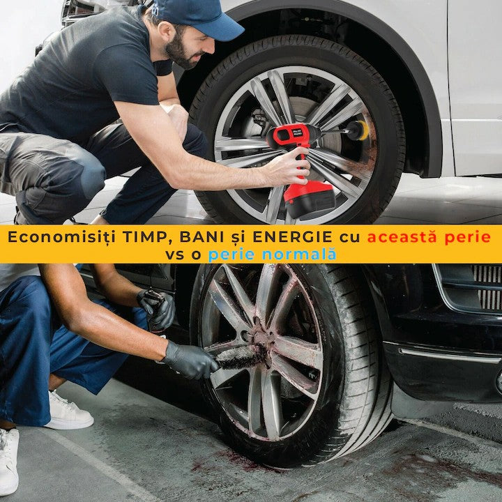 PACHET PROMOTIONAL | Trusa Bormasina, AT PERFORMANCE®, 36V cu 2X Acumulator si Incarcator + Set 3 Perii Rotative de Curatat Suprafete, Covoare